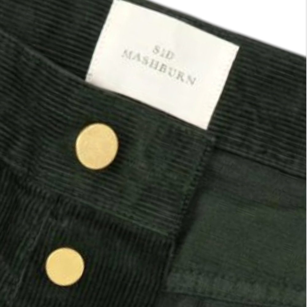 Sid Mashburn Dark Green Corduroy Pants